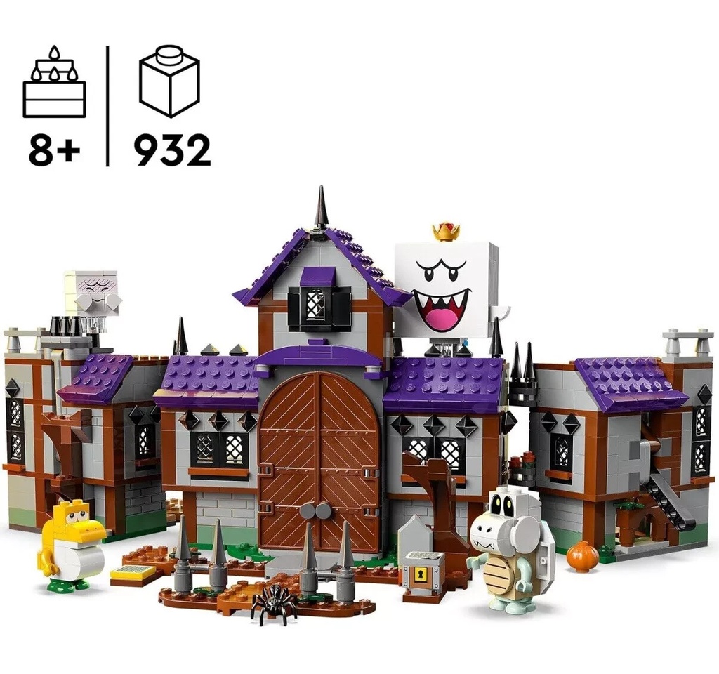 LEGO Super Mario King Boos Haunted Mansion 71436