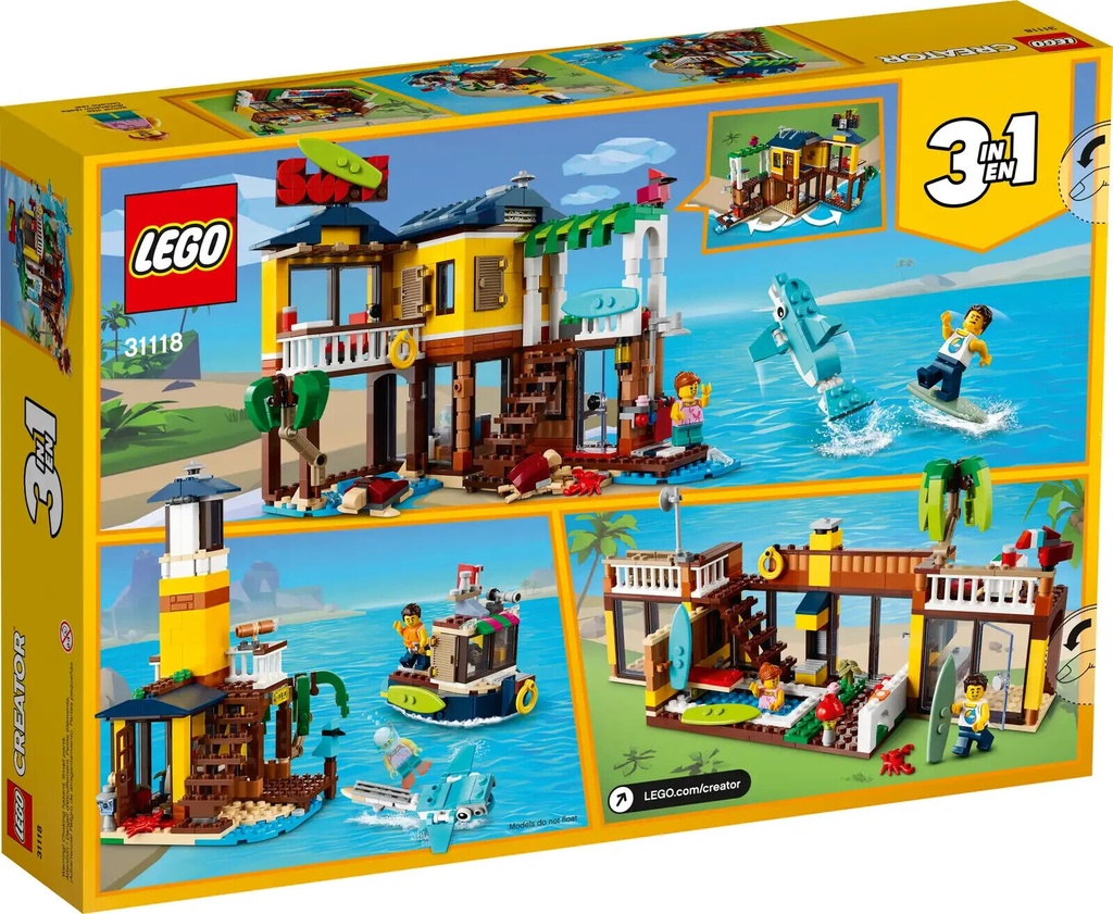 LEGO Surfer Beach House 31118