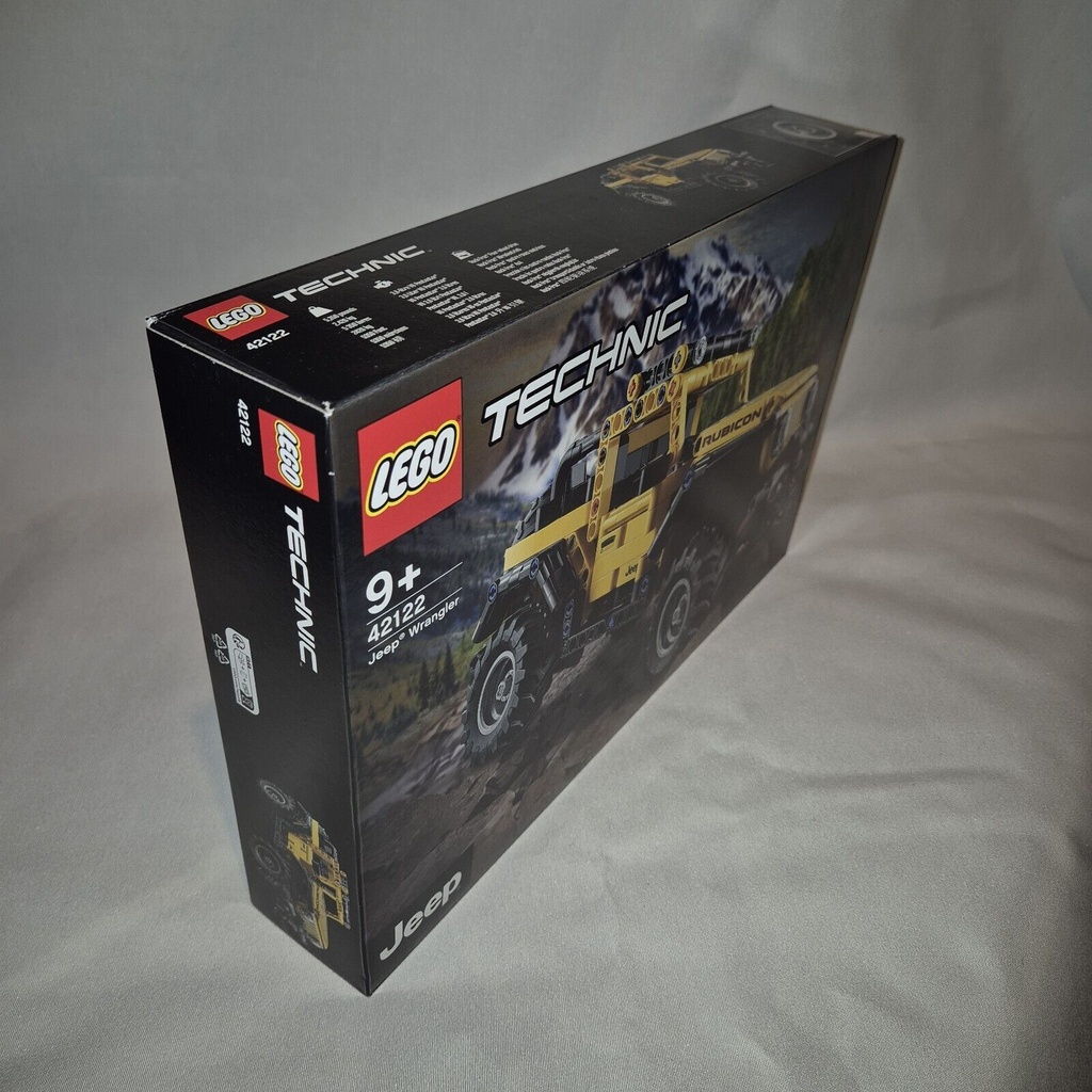 Lego Technic Jeep Wrangler 4X4 Toy Car 42122 Model Building Set