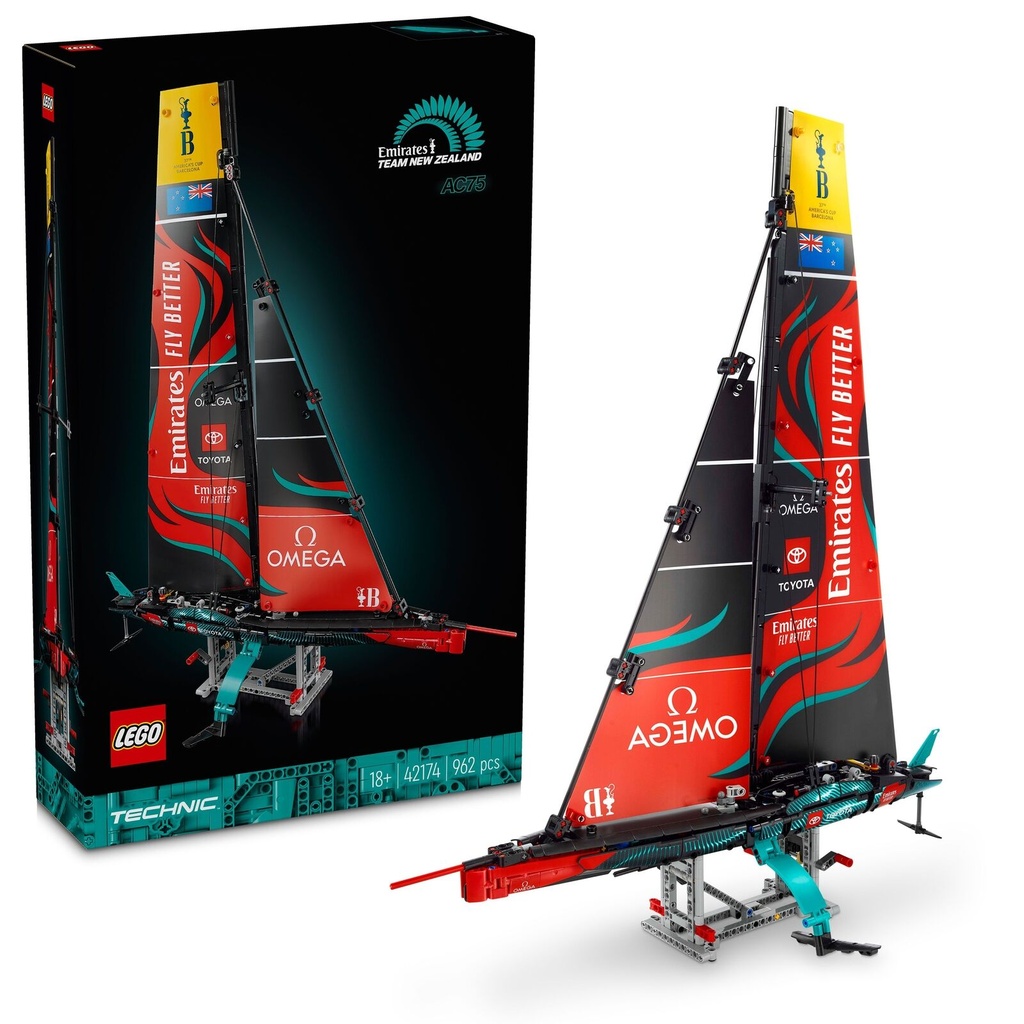 LEGO TECHNIC Emirates Team Zealand Ac75 Yacht 42174 Minor Damaged Box
