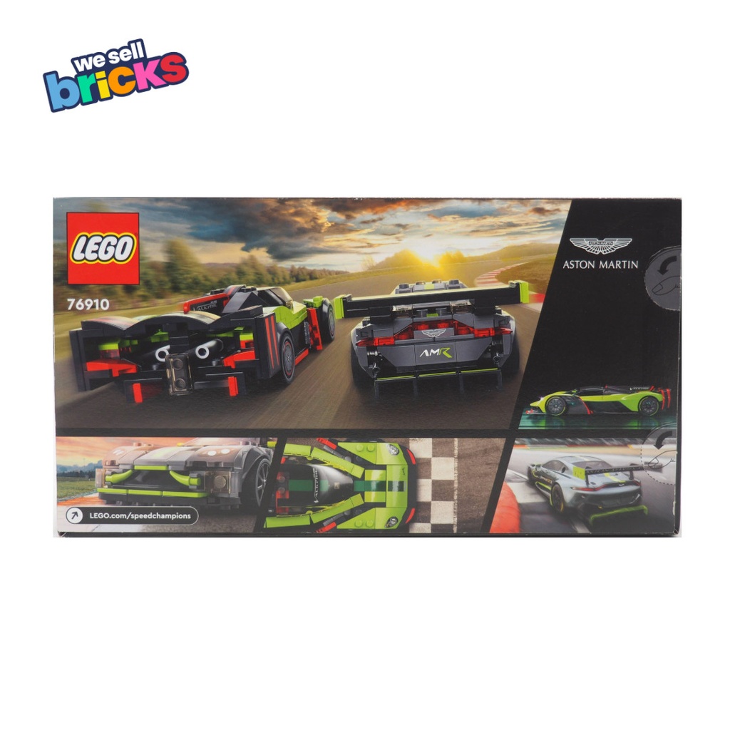 LEGOÂ Aston Martin Valkyrie AMR Pro Aston Martin Vantage 76910