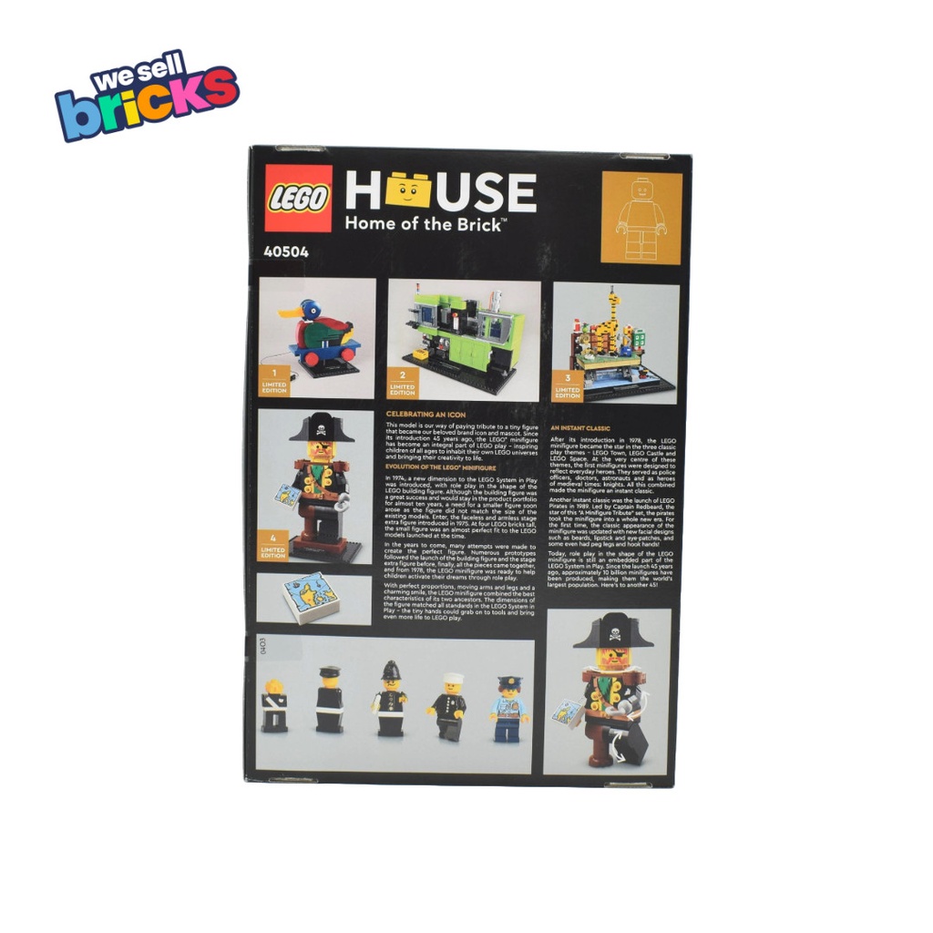 LEGOÂ LegoÂ House A Minifigure Tribute 40504  RARE
