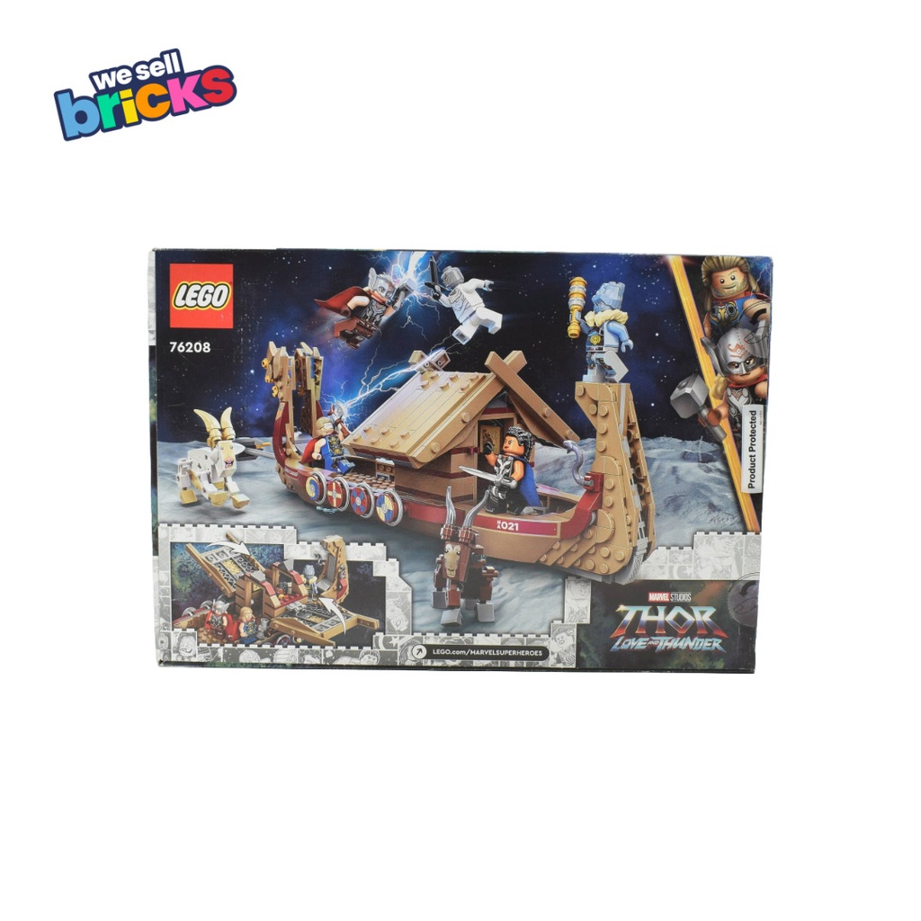 LEGOÂ Marvel The Goat Boat 76208