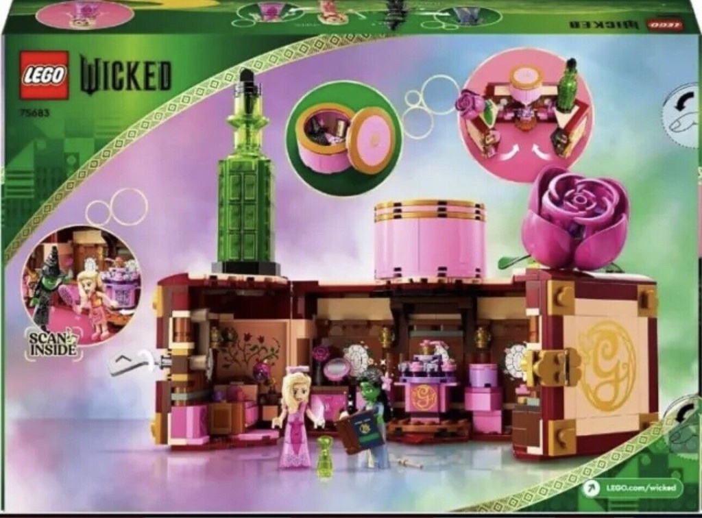 LEGOÂ Wicked 75683 Glinda Elphabas Dormitory playset
