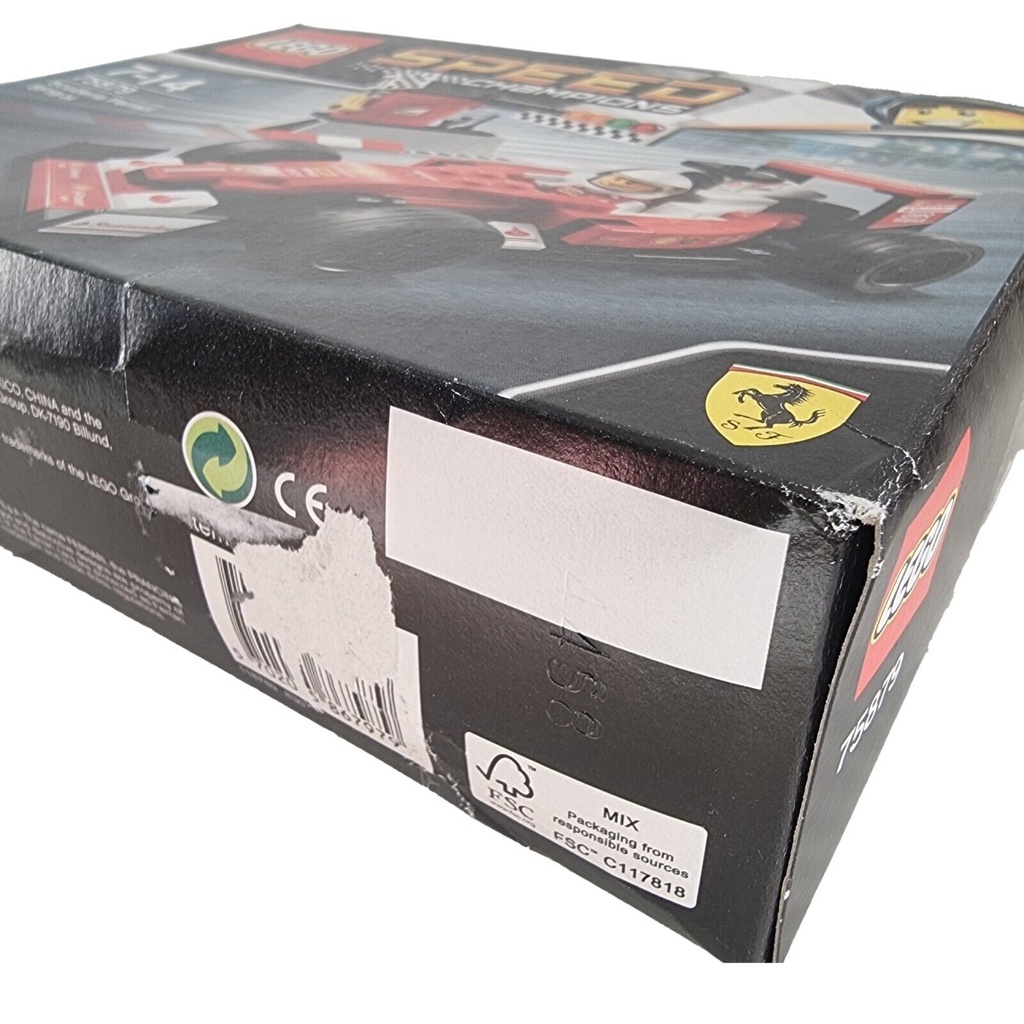 Minor Box Damage aœ Lego Speed Champions Scuderia Ferrari SF16H a 75879