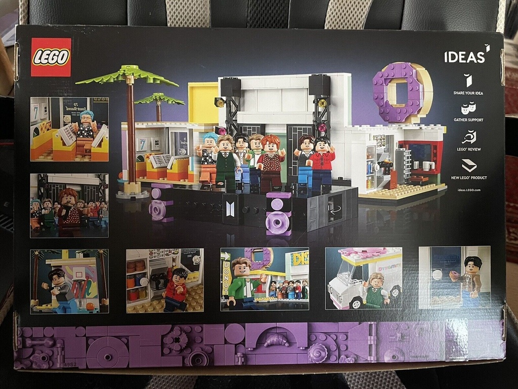 LEGO IDEAS 047 SET BTS DYNAMITE 21339 MISSING ALL THE MINIFIGURES
