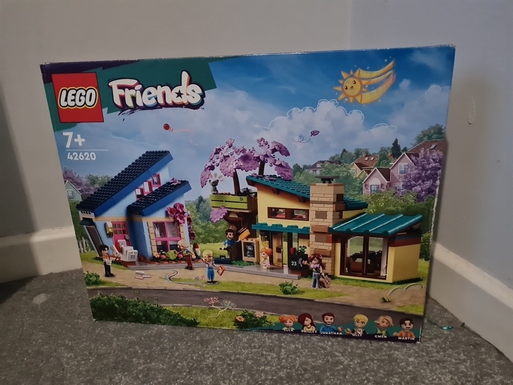 Original Lego Friends 42620 OLLY PAISLEYS FAMILY HOUSES