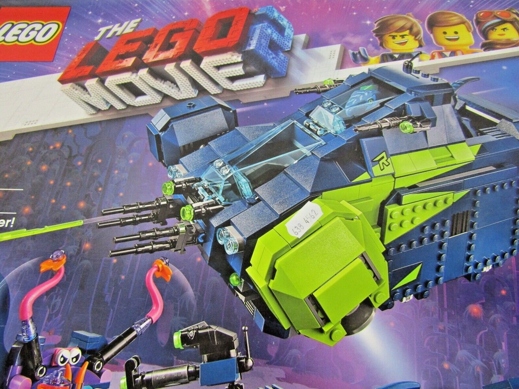 RARE LEGO 70835 Rexs Rexplorer Lego Movie 2 Factory box