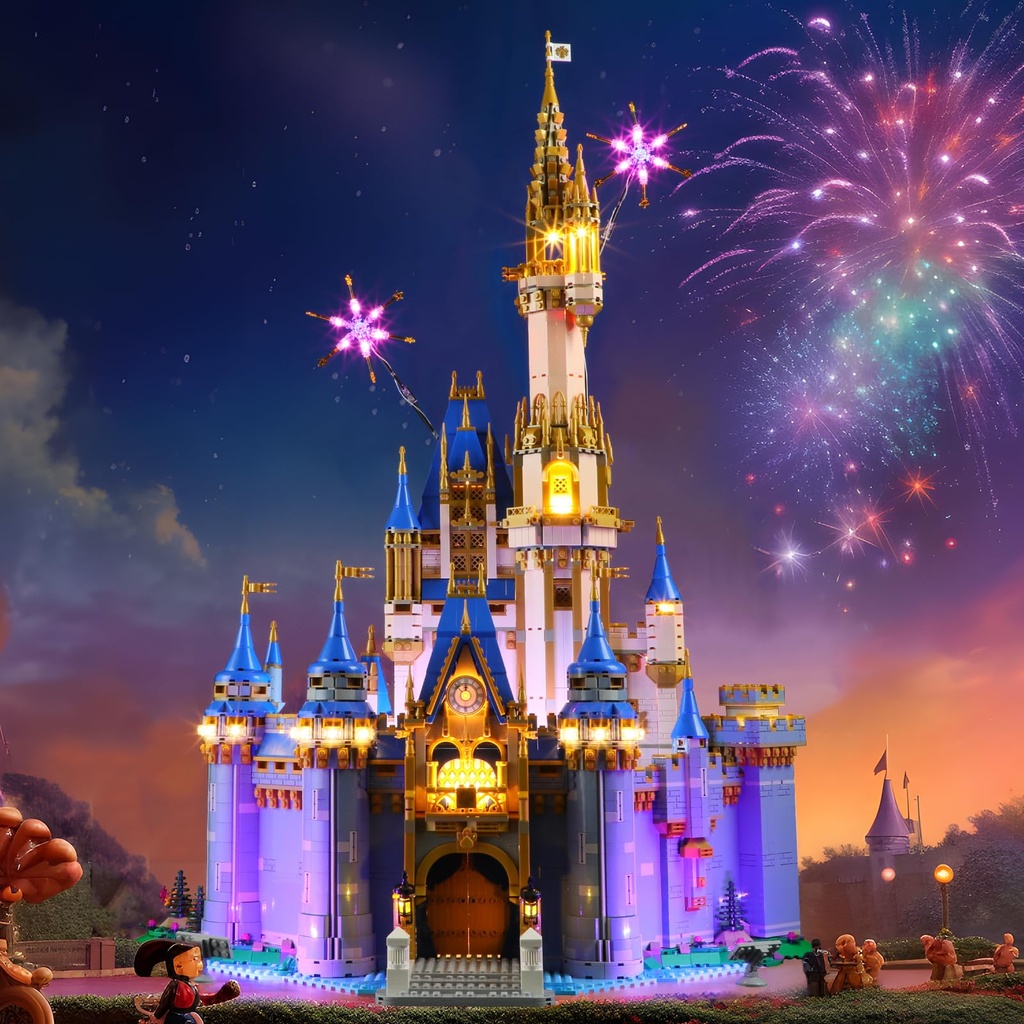 LIGHTAILING Light For Lego 43222 Disney Castle Led Lighting Kit Compatible With Lego Building Blocks Model NOT Included The Model Set