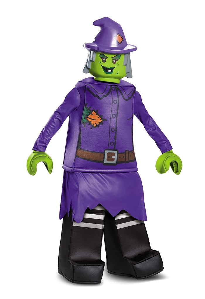 Disguise Lego Witch Prestige Costume Purple Medium 78