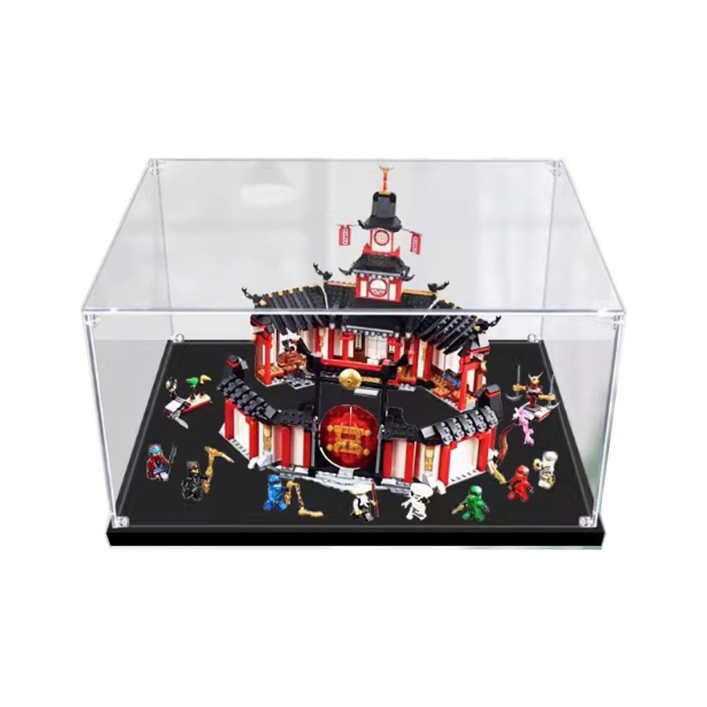 Transparent acrylic display box for Lego 70670 Rotary Training Centre model collection dustproof display box display box only 2mm