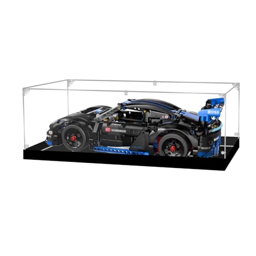 Acrylic Display Case Box Suitable for LEGO 42176 Sport Racing Car Models Used for Model Display Exhibition Collection Dust Prevention Storage Only Display Box No Model 3mm Transparent