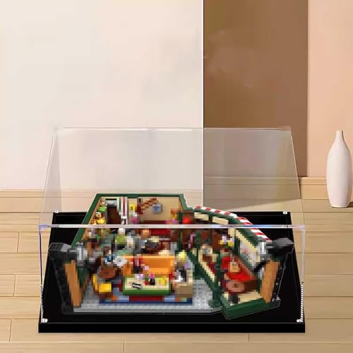 BoHeart Acrylic Display Case for Lego 21319 Friends Central Perk Model Dustproof Protection Show Case Box Not Included The Model