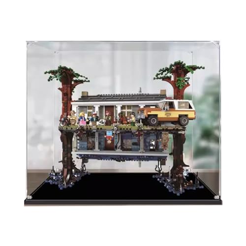 Acrylic Display Case for Lego 75810 Treehouse Model Clear Dusty Display Case Easy to Assemble 196 98 137 inches model not included 3mm