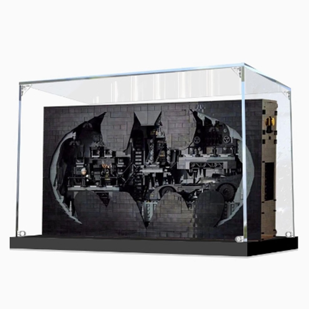 Acrylic Display Case for Lego 76252 Bat Cave ShadowboxDustproof Transparent Display Case Model Collection Display Case Model not included 2mm