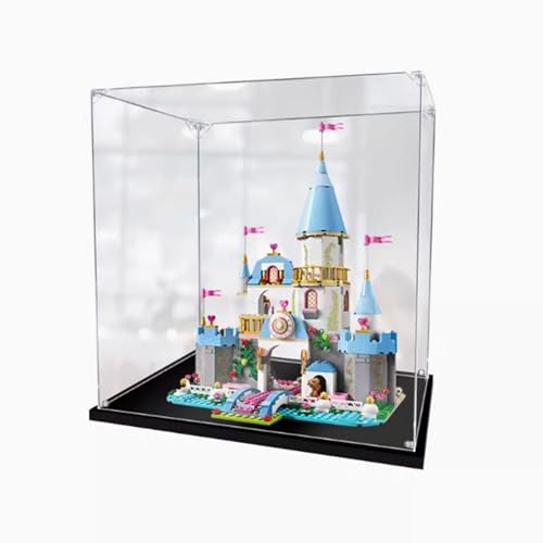 Transparent acrylic display box for Lego 41055 Castle model collection dustproof display box display box only 2mm