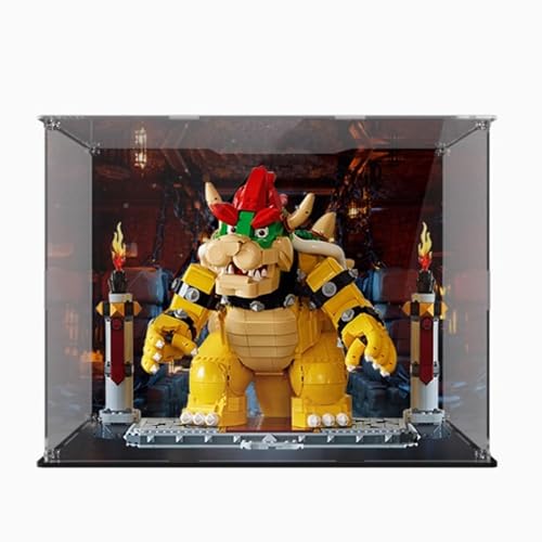 Acrylic Display Case Compatible with Lego 71411 Dinosaurs Dustproof Transparent Display Case Storage Box Display Case Only Background 3mm
