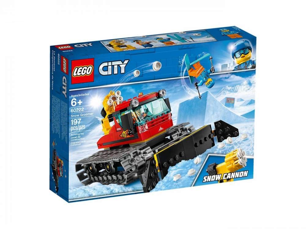 LEGO City Great Vehicles Snow Groomer 60222 Building Kit 2019 197 Pieces