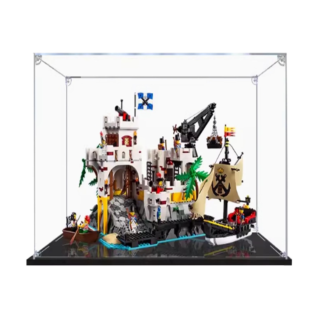 Acrylic Display Caseforlego10320 Eldorado Fortress Castle ShipDisplay Box Compatible LegoModel Showcase Gift NOT Included The Model