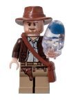Indiana Jones Crystal Skull Lego Indiana Jones Minifigure