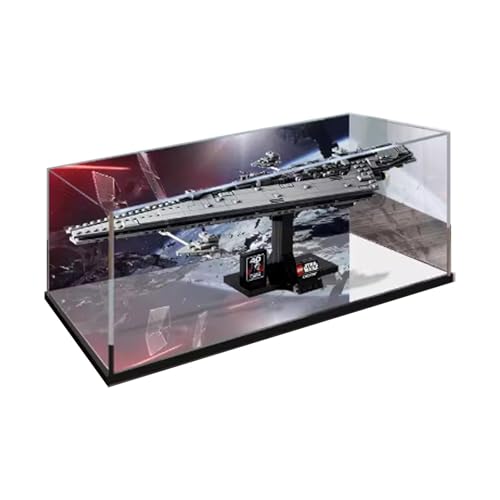 Dustproof Transparent Storage Acrylic Display Box 75356 Executive 1969878 inches for Lego Toys Lego Models not Included 3mm Back Spray Model