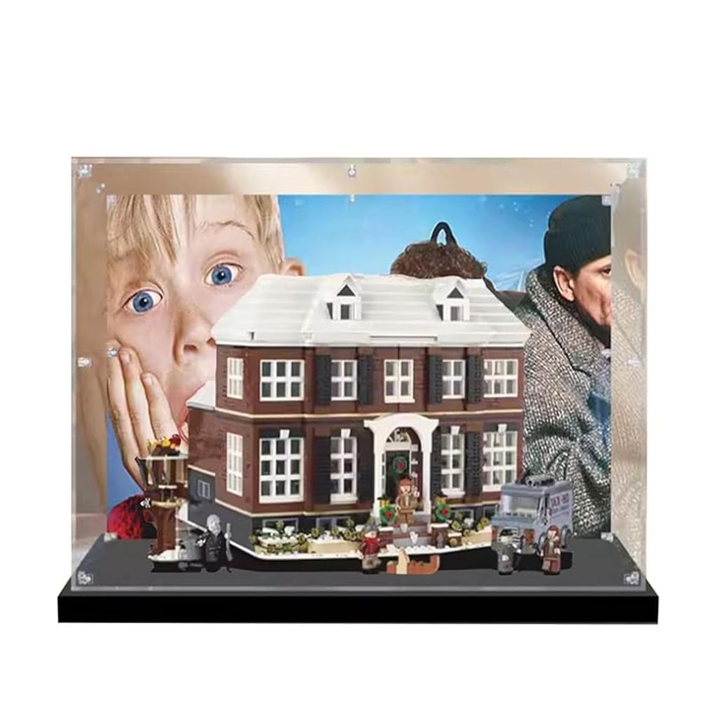 Acrylic Display Case for Lego Ideas Home Alone McCallisters House 21330 Ultimate Display Solution for Model Collectibles Protect Your Models Theme C424034cm
