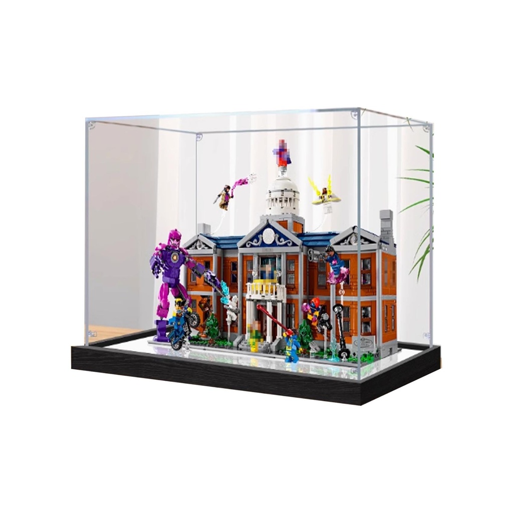 Transparent Acrylic Display Casefor Lego 76294 War Police Model Clear BoxStorage BoxDisplay BoxCompatible with 76294 Model Display Box only 2mm Mirror
