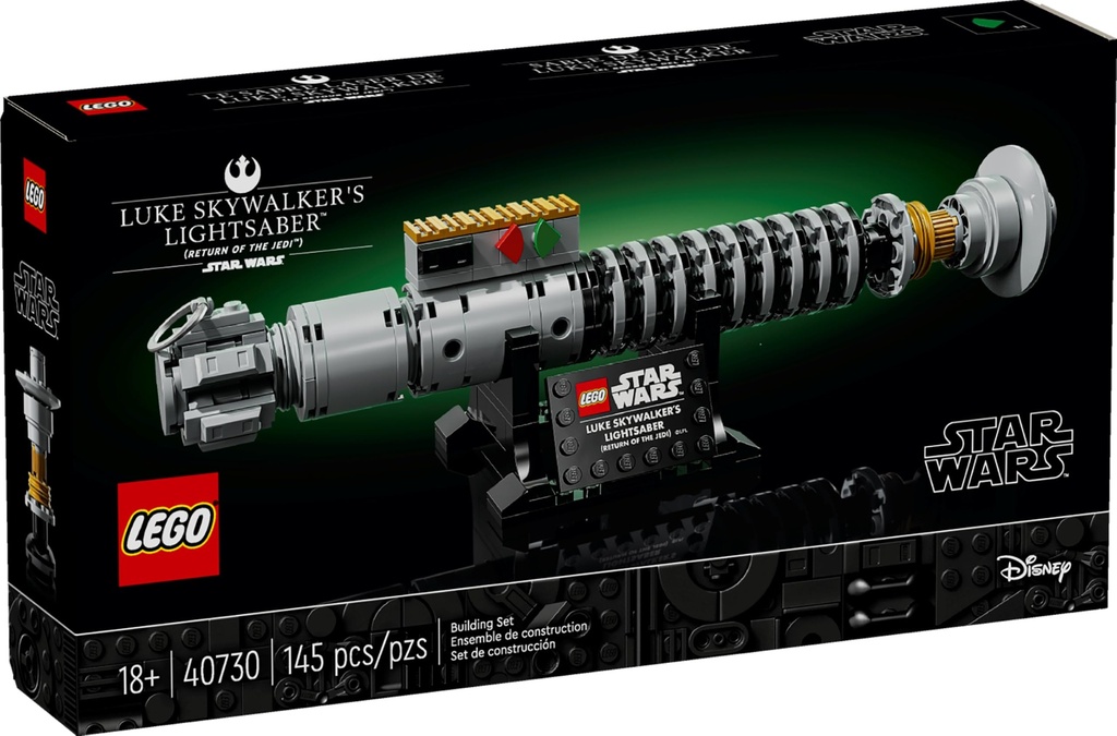 LEGO Star Wars Luke Skywalkers Lightsaber Promo Set 40730