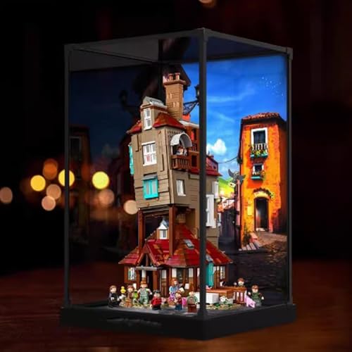 Acrylic Display case for Lego 76437 Humble Abode Model Dustproof Transparent Collections Display Case Display Box only backspray Model