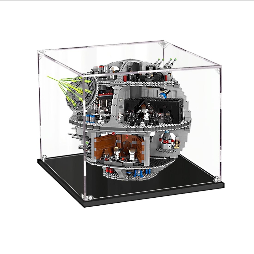 Acrylic Display Case for Lego 75159 Death Star Model Display Box DustProof Display Box size 209x177x181 inchesNOT Included The Model 3mm