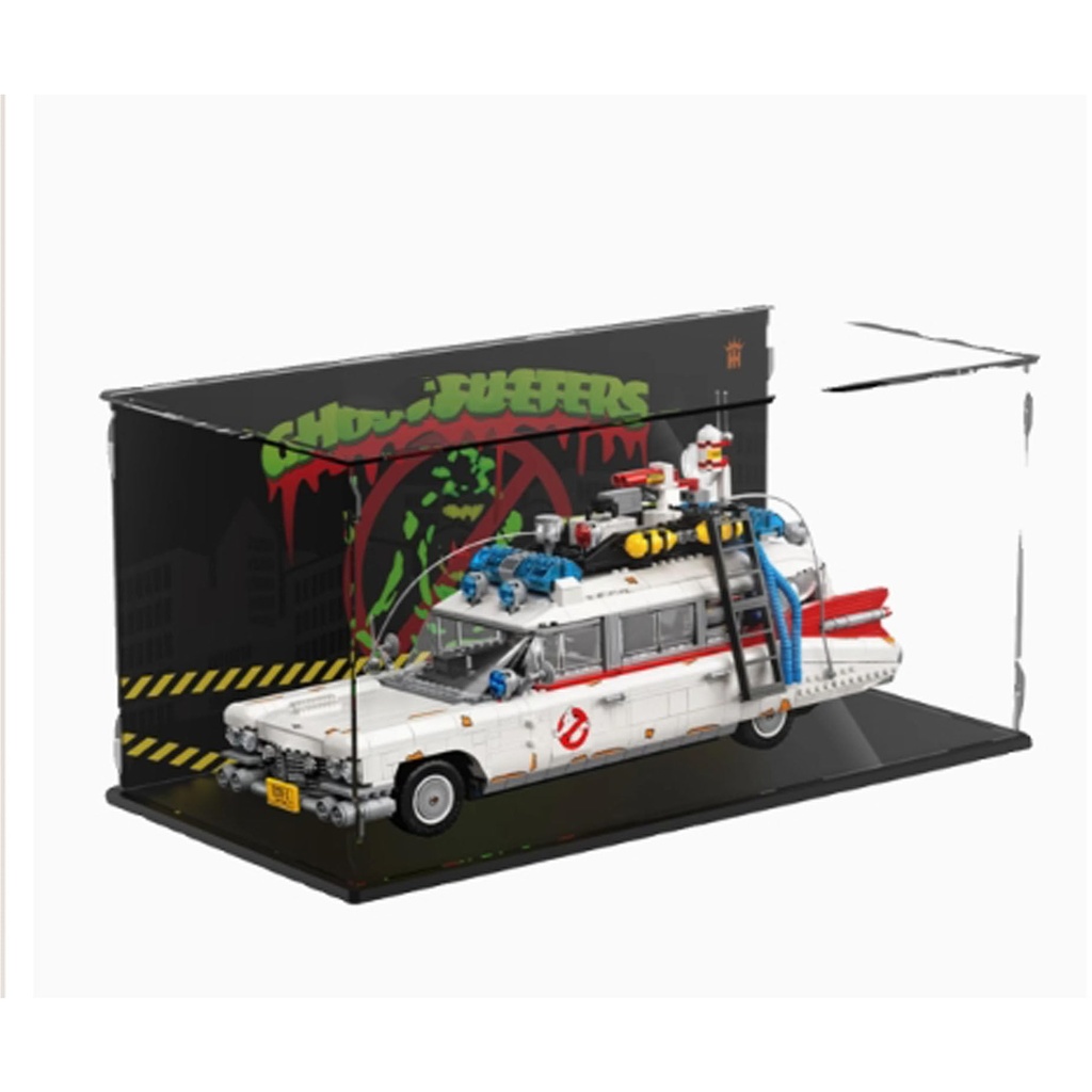 Acrylic Display Clear Collectors Box Compatible with Lego 10274 Ghost Train Building Block Model Dust Storage Box Display Box Box Only