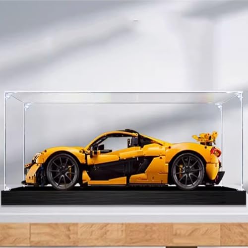 Acrylic Display Case Compatible with Lego 42172 Racing Model Set Dustproof Transparent Display Case Storage Box Display Case Only 2mm