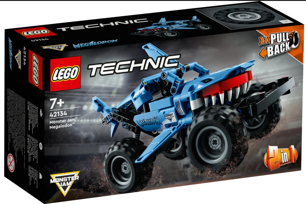 LEGO Technic 42134 Monster Jam Megalodon 260 Pieces