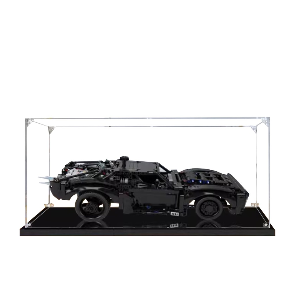 Display Case for Lego Car 42127 Dustproof UVProtected Custom Fit Showcase Gifts for Model Lovers Assembly Storage Transparent 2mm