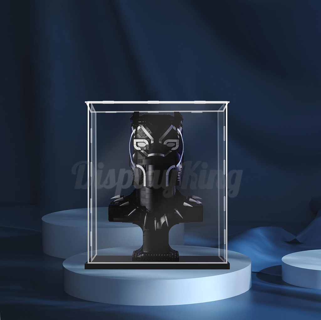 Acrylic display case for Lego Black Panther 76215 With No Background Lego Set is not Included