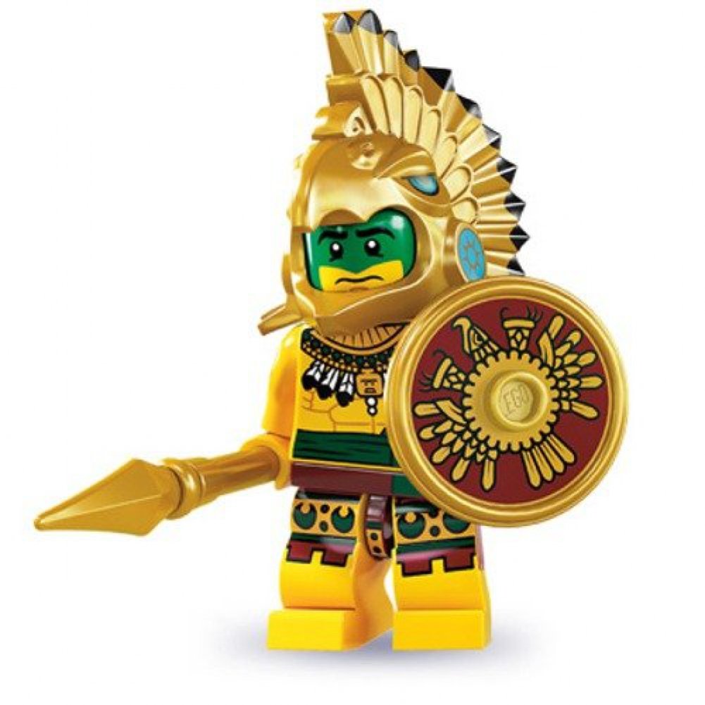Lego Minifigures Series 7 Aztec Warrior OPENED