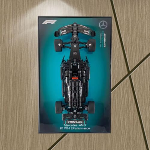 Figures Display Wall Mount for LEGO for 42171 Mercds F1 W14 E Model Wall Mounting Bracket Decoration No Model A