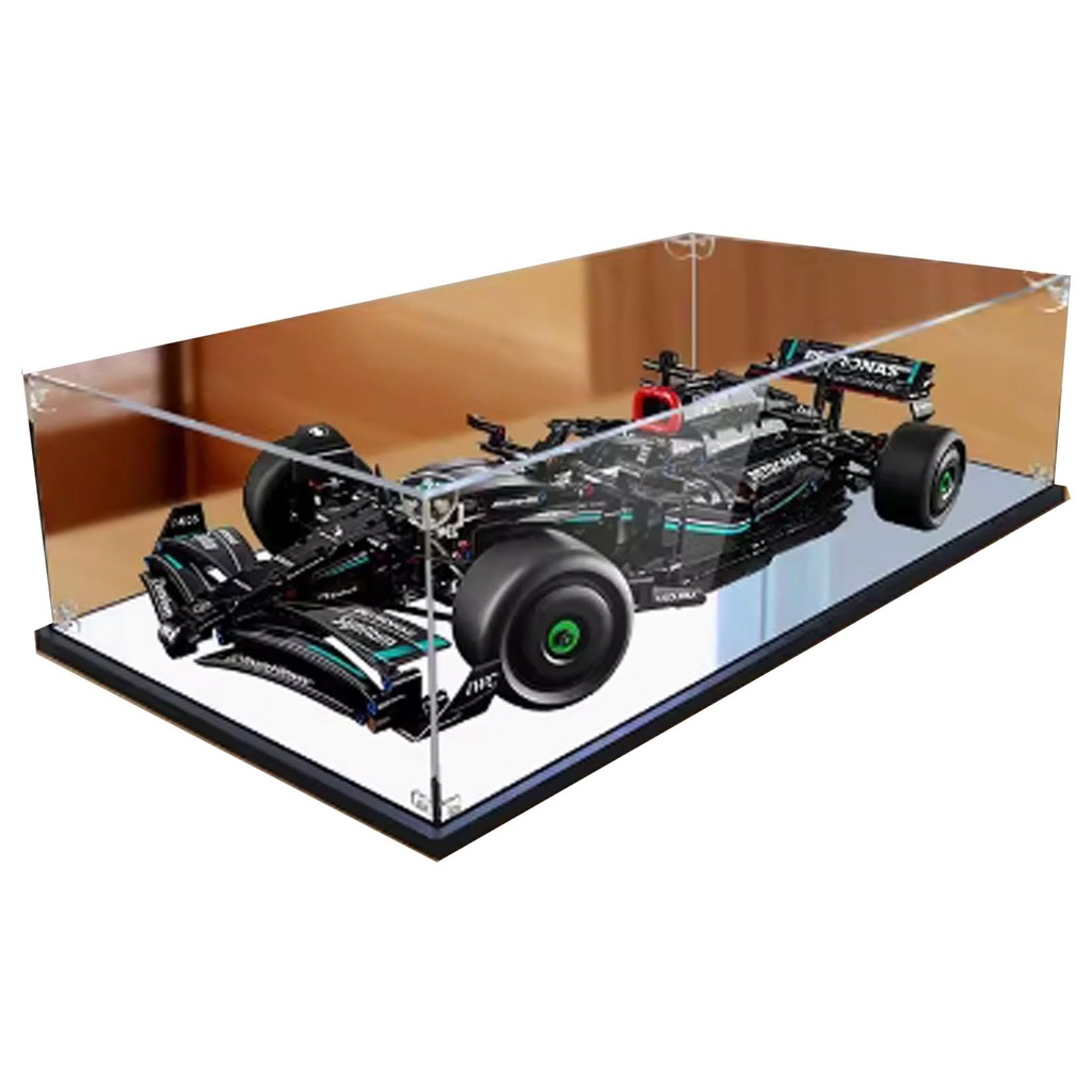 HAIWENFEIQI Acrylic Display Case for Lego 42171 RacingTransparent dustproof Display BoxCompatible with Lego 42171 Construction Kit Model not Included 70x30x20cm 2mm