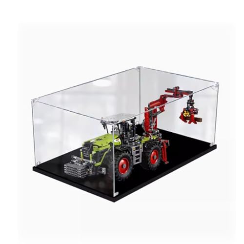 Acrylic Display Box for Lego 42054 Heavy Duty Tractor Transparent dustproof Display Box Compatible with Lego 42054 Construction kit Model Gift Display Box Model not Included 3mm