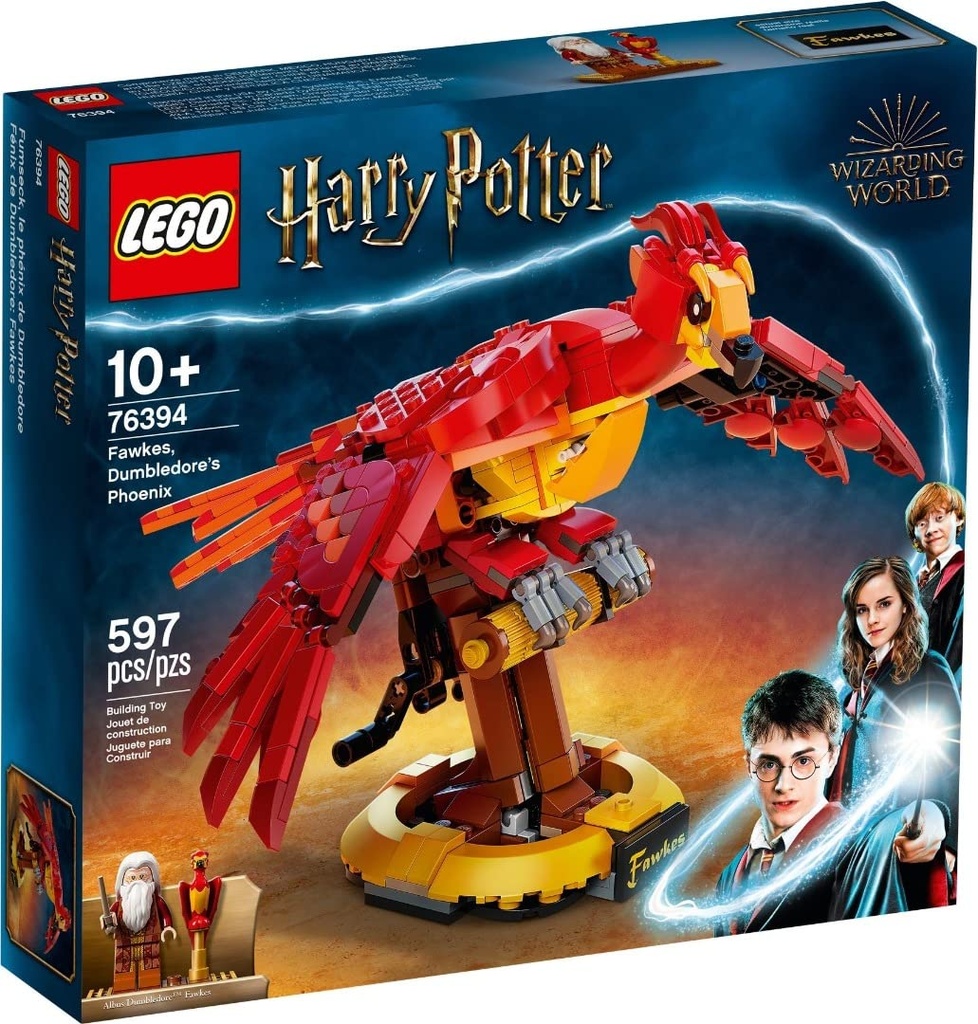 LEGO Harry Potter Fawkes Dumbledores Phoenix 76394