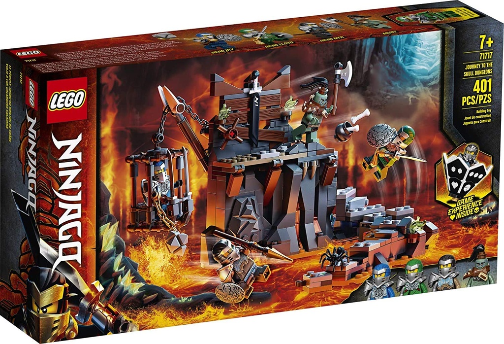 LEGO Ninjago 71717 Journey to the Skull Dungeons 401 pieces