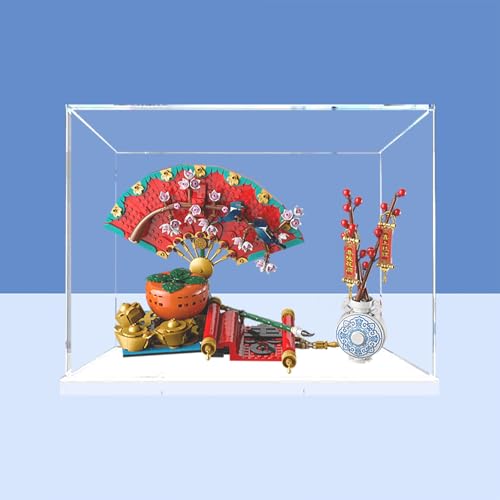 Acrylic Display Case for Lego 80117 Good Fortune Model No Brick Model Option A
