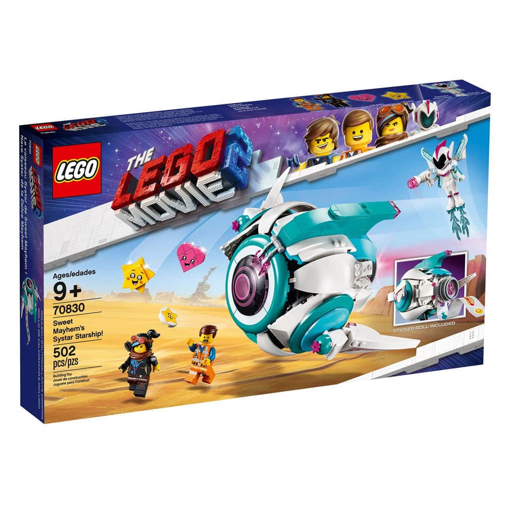 Movie LEGO The LEGO 2 Sweet Mayhems Systar Star 70830 Building Kit 2019 502 piece