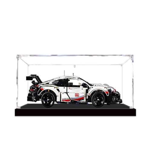 Acrylic Display Case for Lego Race Car 42096 Ultimate Display Solution for Model Collectibles Protect and Showcase Your ModelsGifts Transparent 2mm
