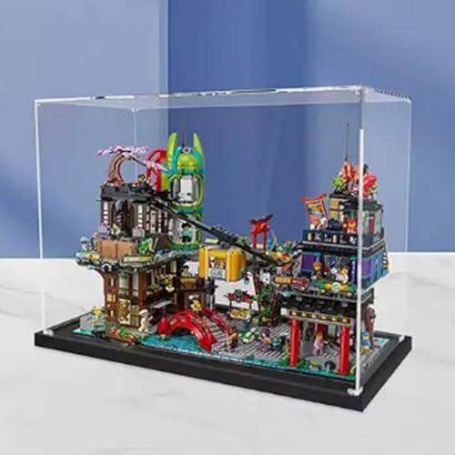 Acrylic Display Box for Lego 71799 Model Transparent Dustproof Display Box Compatible with Lego 71799 Construction kit Model Not Included 2mm