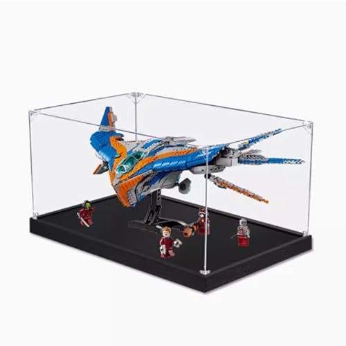 Transparent Acrylic Display Box Compatible with Lego 76286 Model Dustproof Thick Base Home Storage Box Collectible Display Box Gift Box Only 2mm