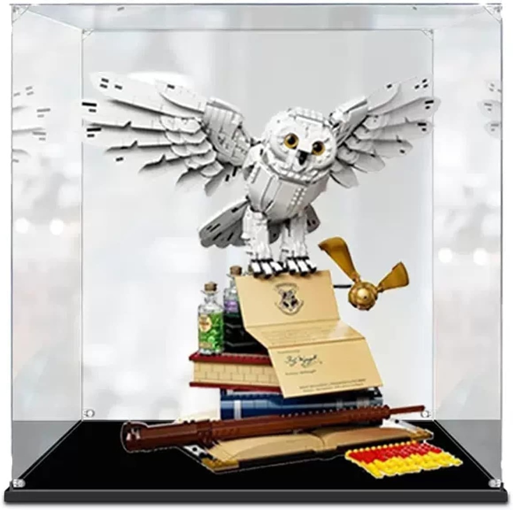 Acrylic Display Case for Lego 76391 Hedwig Hogwarts Building KitDustproof Display Box Showcase Only Display Case2MM