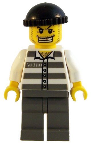 Prisoner Criminal LEGO City 2 Figure by LEGO