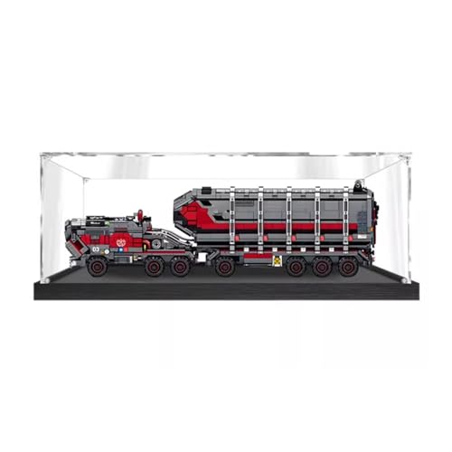 Acrylic Display case for Lego CN17111 BoxType Transporter Model Dustproof Transparent Collections Display Case Display Box only 3mm
