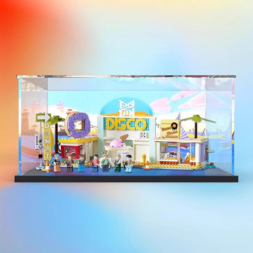 BoHeart Acrylic display case for Lego 21339 BTS Model Specialcustomizedtransparent Dustproof display box can be collectedsize45x25x20cm Model Not Included